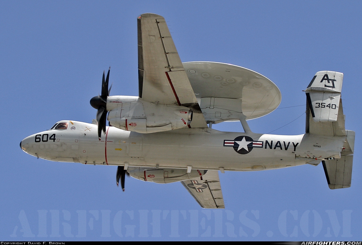 USA - Navy Grumman E-2C II Hawkeye 163540 at Fallon - Fallon NAS (NFL / KNFL), USA