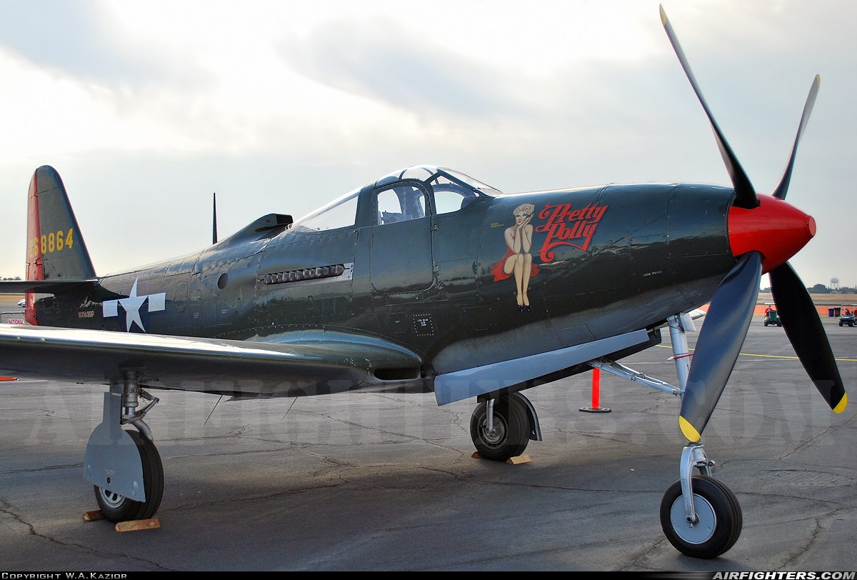 Private - Planes of Fame Air Museum Bell P-63A Kingcobra NX163BP at Sacramento - Mather (AFB) (MHR), USA