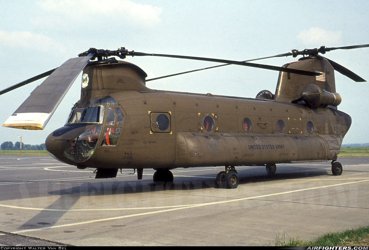 USA - Army Boeing Vertol CH-47C Chinook 68-15867 at Goetsenhoven (EBTN), Belgium