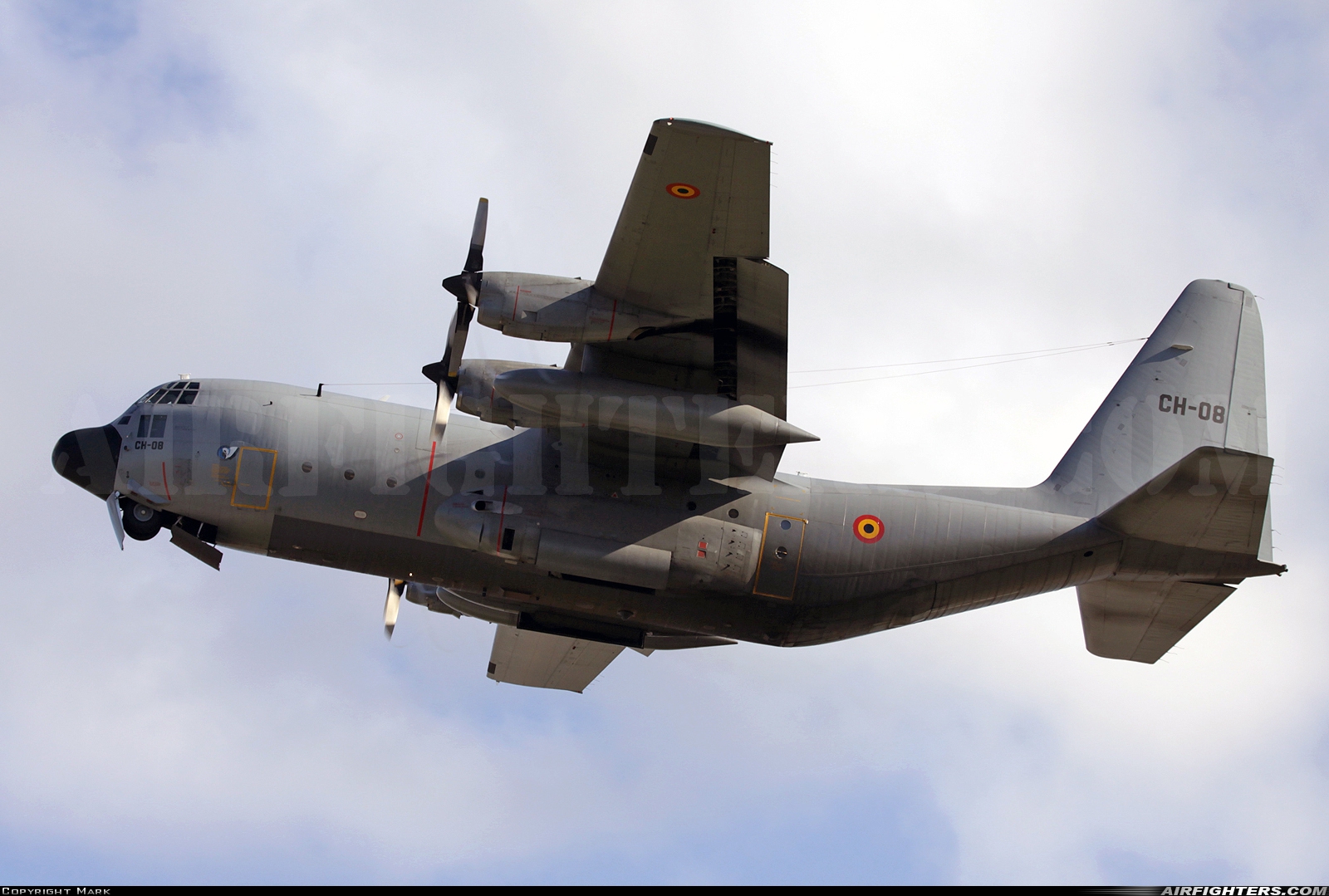 Belgium - Air Force Lockheed C-130H Hercules (L-382) CH-08 at Luqa - Malta International (MLA / LMML), Malta