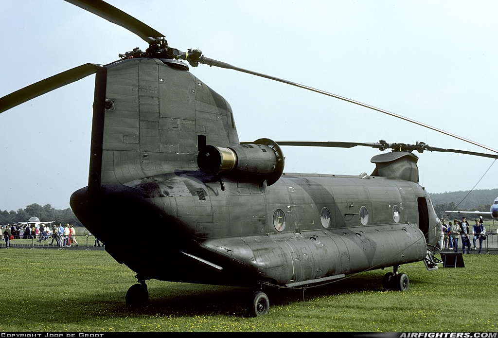USA - Army Boeing Vertol CH-47C Chinook 79-23398 at Arnhem - Deelen (EHDL), Netherlands