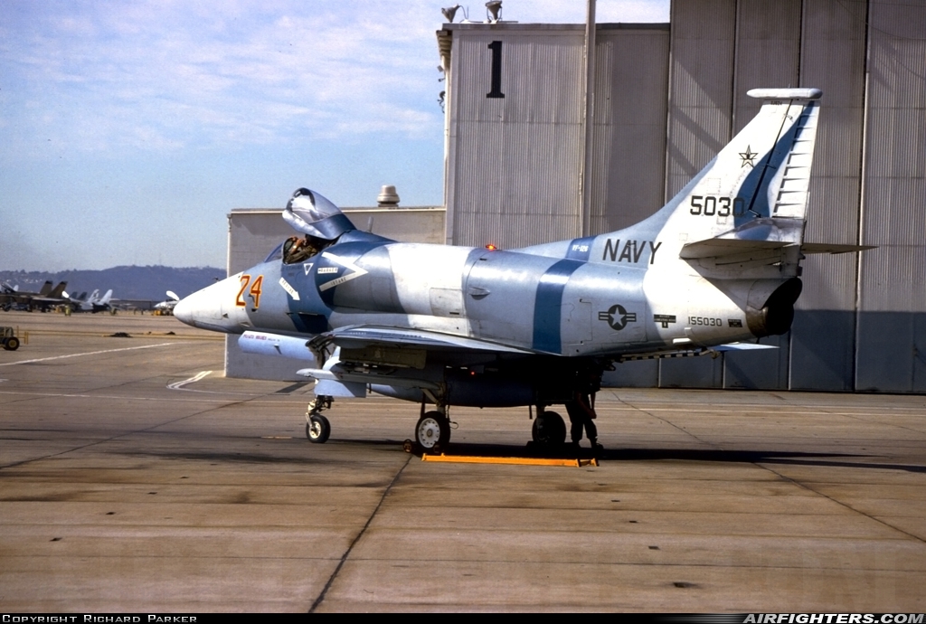 USA - Navy Douglas A-4F Skyhawk 155030 at San Diego - Miramar MCAS (NAS) / Mitscher Field (NKX / KNKX), USA