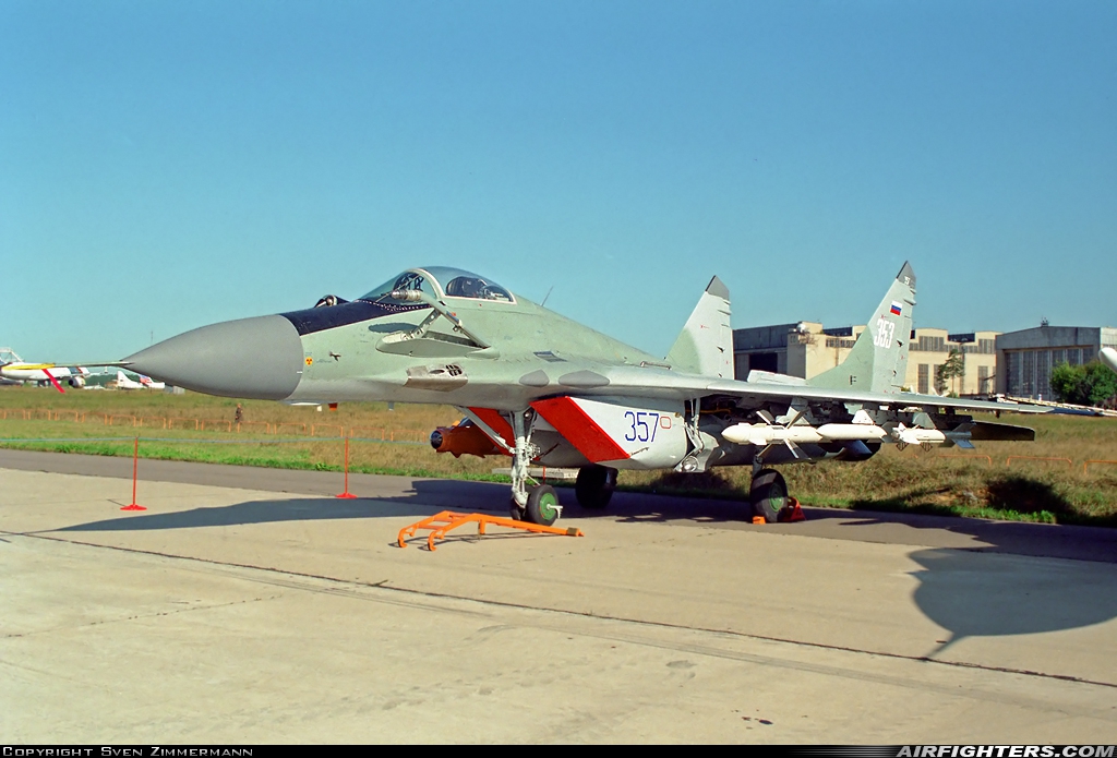 Company Owned - RSK MiG Mikoyan-Gurevich MiG-29SD  at Moscow - Zhukovsky (Ramenskoye) (UUBW), Russia