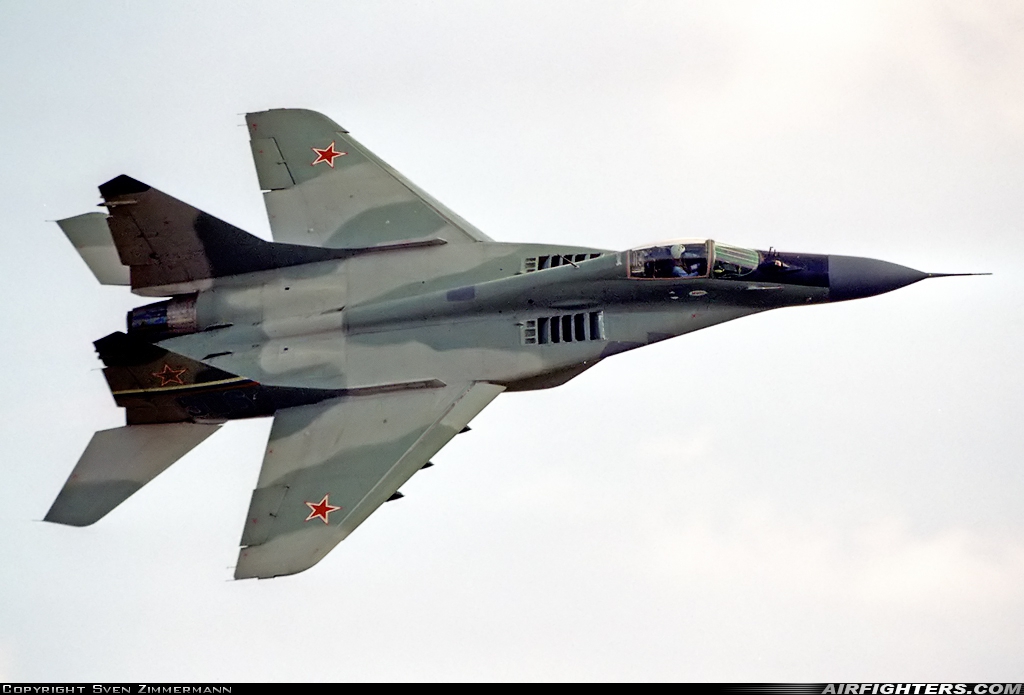 Russia - Air Force Mikoyan-Gurevich MiG-29SE (9.12SE)  at Moscow - Zhukovsky (Ramenskoye) (UUBW), Russia