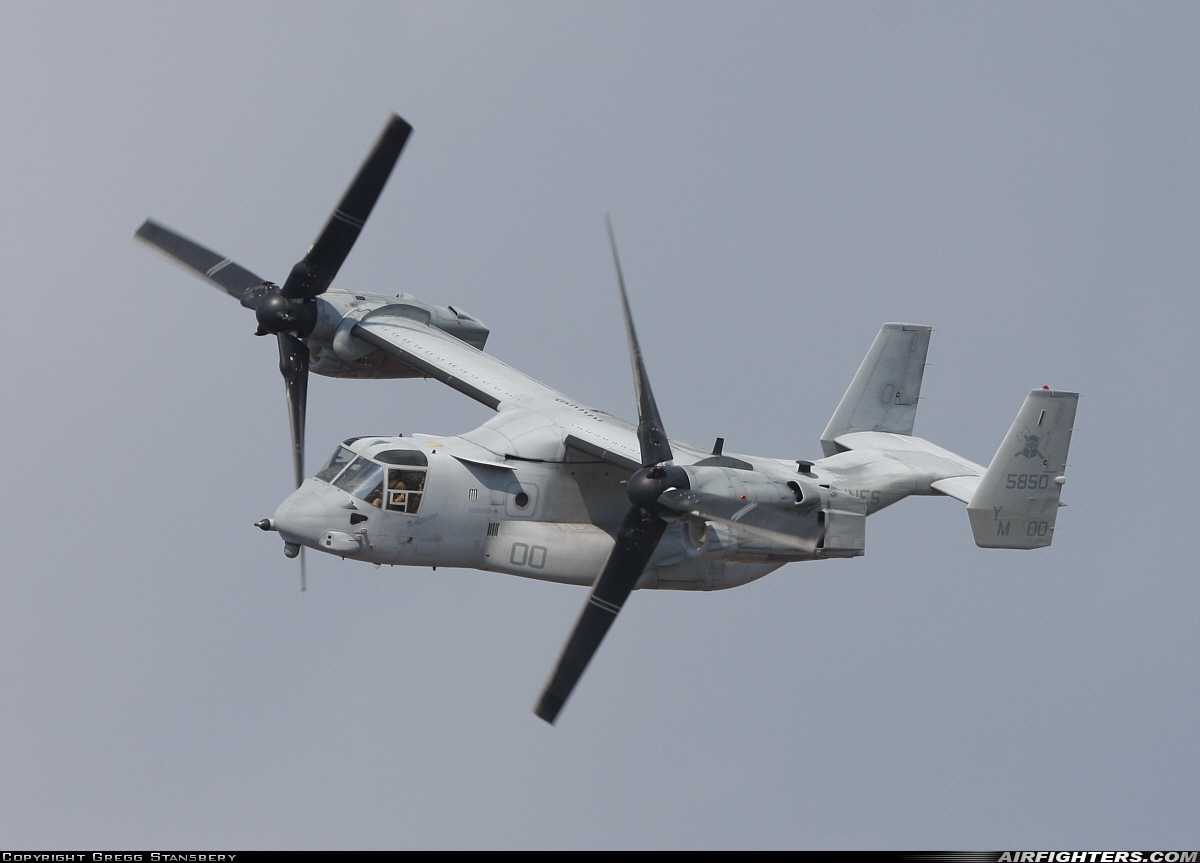 USA - Marines Bell / Boeing MV-22B Osprey 165850 at Pensacola - NAS / Forrest Sherman Field (NPA / KNPA), USA