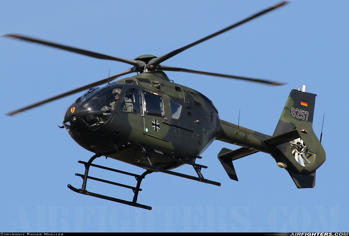 Germany - Army Eurocopter EC-135T1 82+57 at Buckeburg (- Achum) (ETHB), Germany