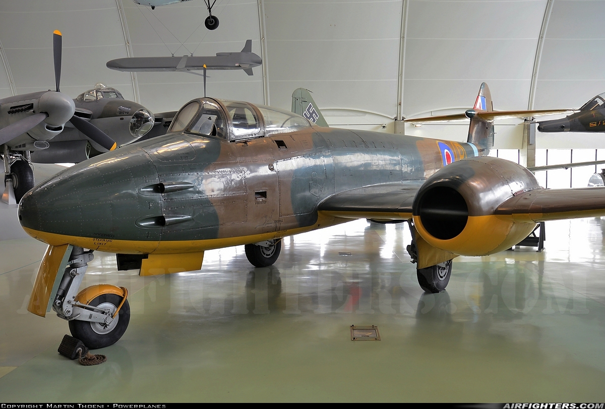 UK - Air Force Gloster Meteor F9/40 DG202 at Hendon, UK