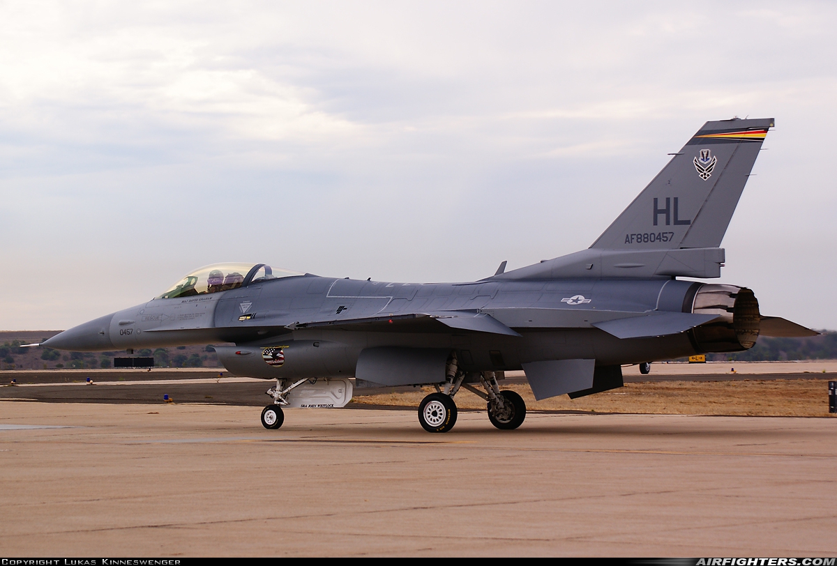 USA - Air Force General Dynamics F-16C Fighting Falcon 88-0457 at San Diego - Miramar MCAS (NAS) / Mitscher Field (NKX / KNKX), USA