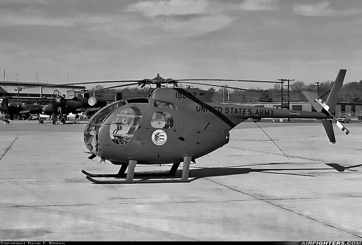 USA - Army Hughes OH-6A Cayuse 69-15987 at Baltimore - Martin State (Glenn L. Martin State) (MTN / KMTN), USA