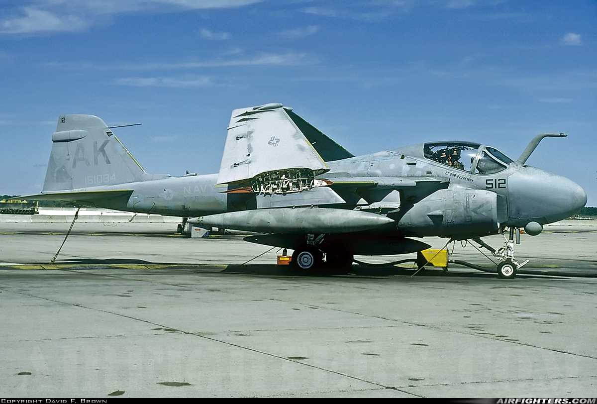 USA - Navy Grumman A-6E Intruder (G-128) 161084 at Virginia Beach - Oceana NAS / Apollo Soucek Field (NTU / KNTU), USA