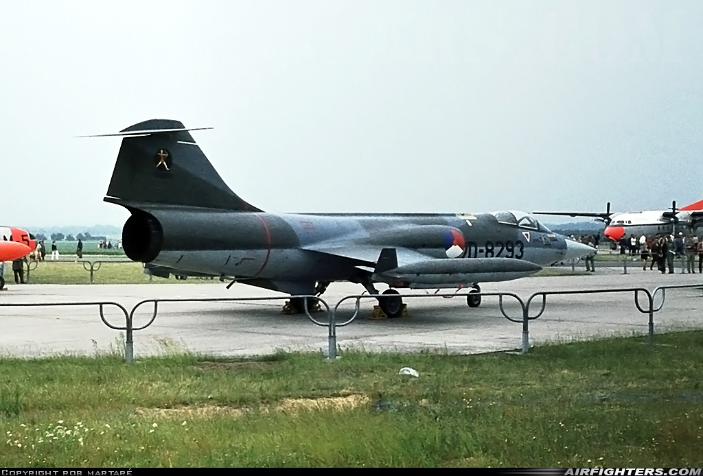 Netherlands - Air Force Lockheed F-104G Starfighter D-8293 at Arnhem - Deelen (EHDL), Netherlands