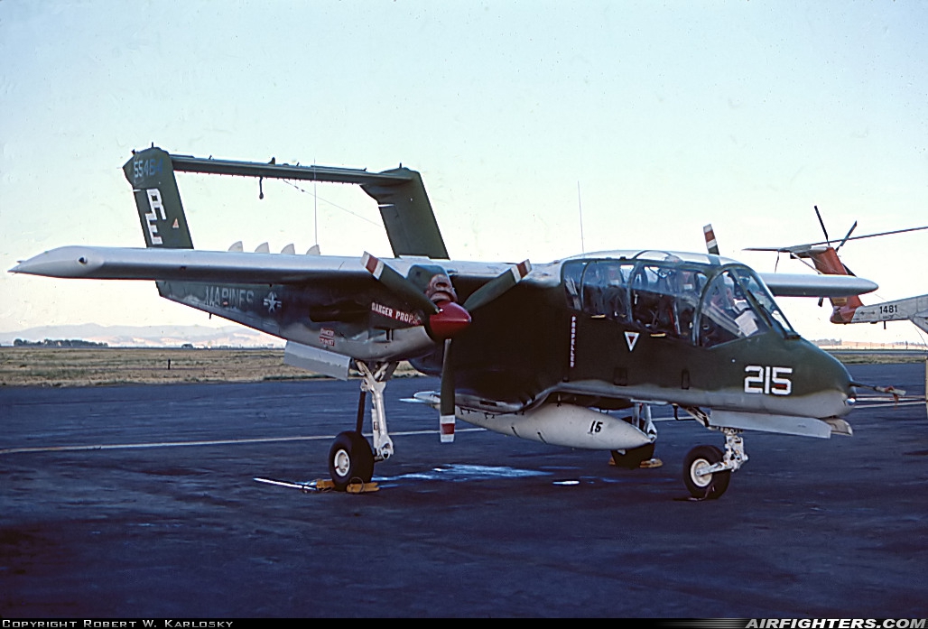 USA - Marines North American Rockwell OV-10A Bronco 155464 at Spokane - Fairchild AFB (KSKA), USA