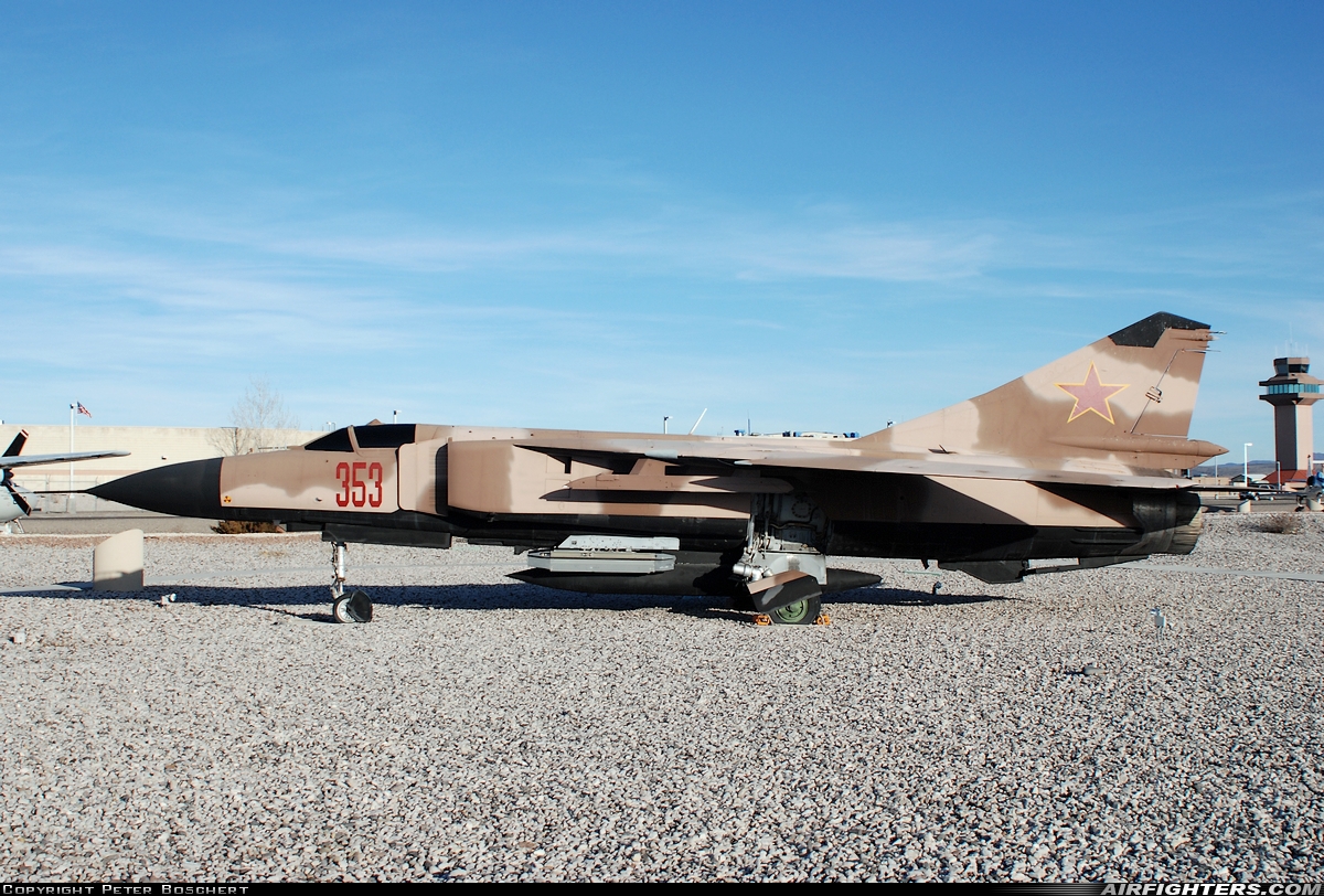 Russia - Air Force Mikoyan-Gurevich MiG-23ML 20+23 at Fallon - Fallon NAS (NFL / KNFL), USA