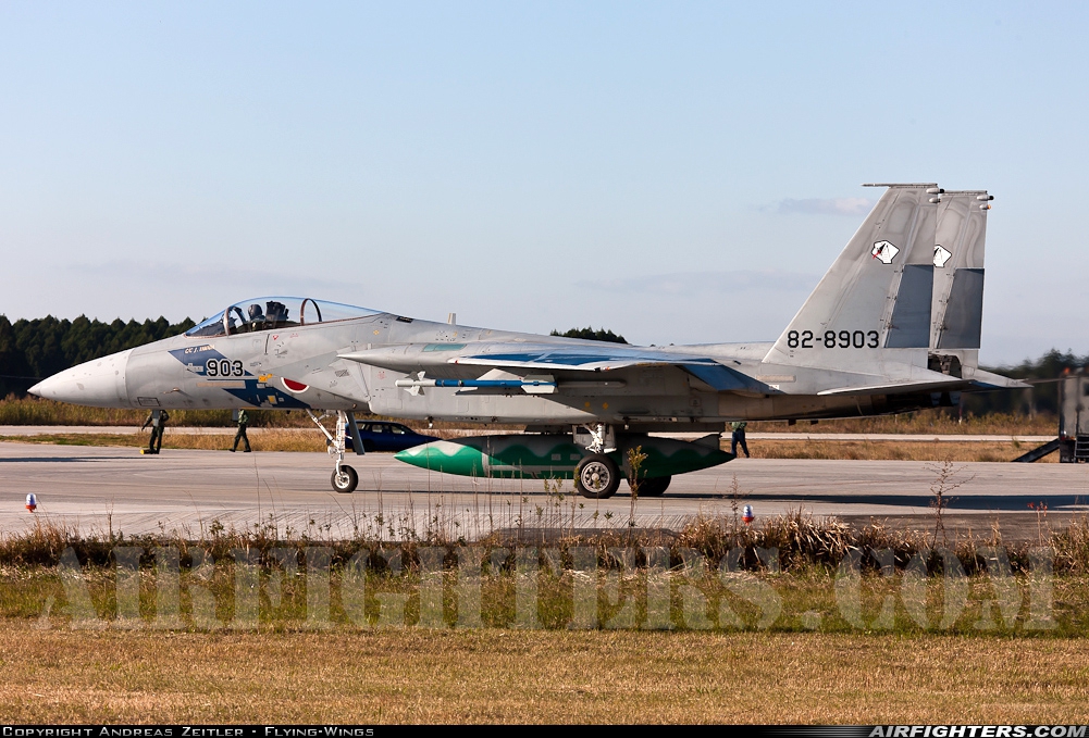 Japan - Air Force McDonnell Douglas F-15J Eagle 82-8903 at Nyutabaru (RJFN), Japan