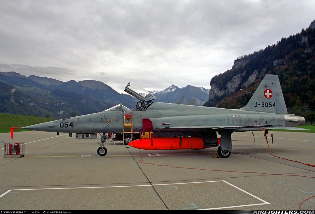 Switzerland - Air Force Northrop F-5E Tiger II J-3054 at Meiringen (LSMM), Switzerland