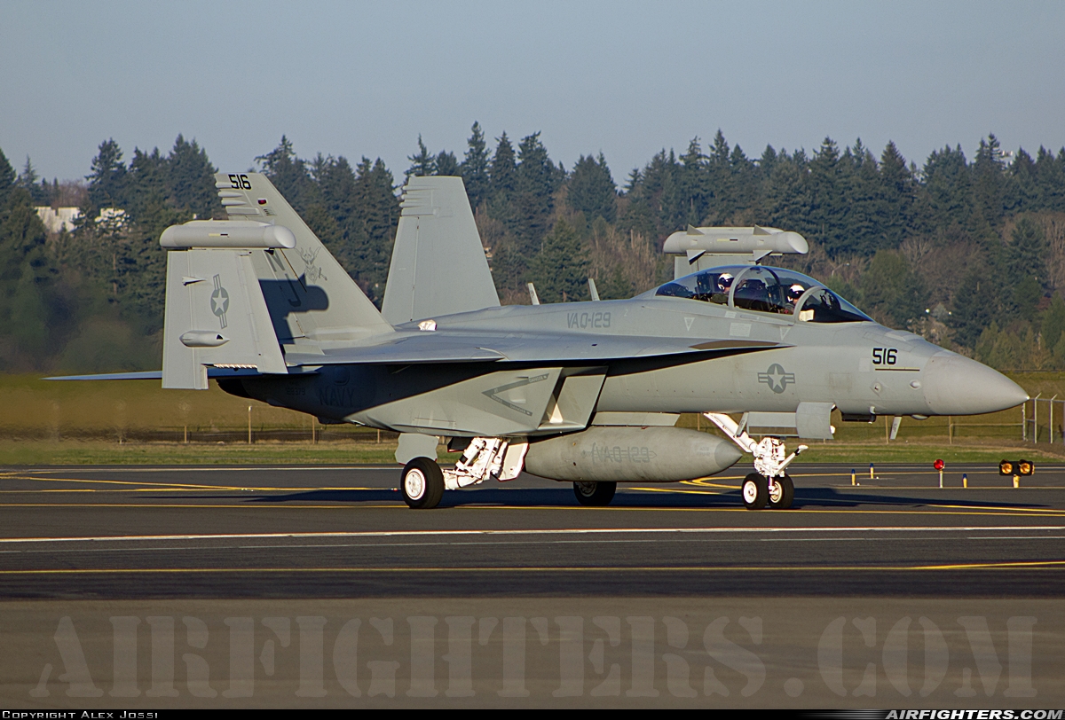 USA - Navy Boeing EA-18G Growler 168379 at Portland - Int. (PDX / KPDX), USA