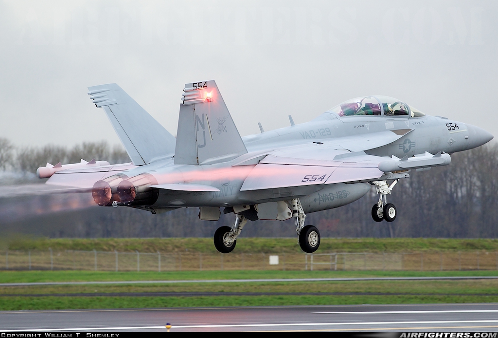 USA - Navy Boeing EA-18G Growler 166893 at Portland - Int. (PDX / KPDX), USA