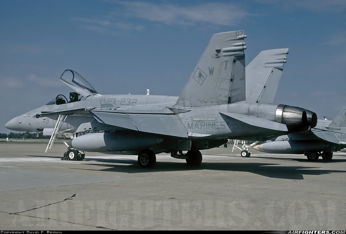 USA - Marines McDonnell Douglas F/A-18C Hornet 163747 at Beaufort - Merritt Field (KNBC), USA