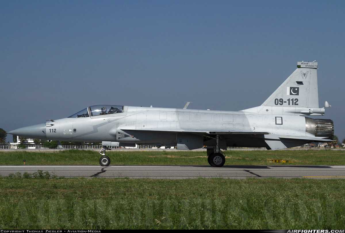 Pakistan - Air Force Pakistan Aeronautical Complex JF-17 Thunder 09-112 at Izmir - Cigli (IGL / LTBL), Türkiye