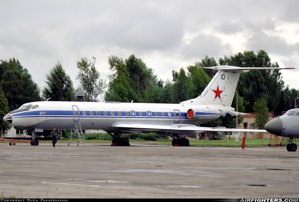 Russia - Air Force Tupolev Tu-134A  at Klin (XUMN), Russia