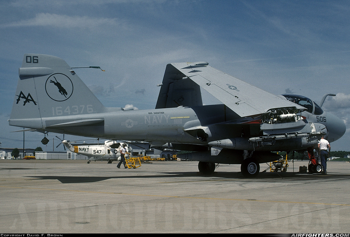 USA - Navy Grumman A-6E Intruder (G-128) 164376 at Virginia Beach - Oceana NAS / Apollo Soucek Field (NTU / KNTU), USA