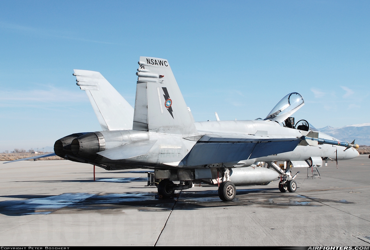 USA - Navy McDonnell Douglas F/A-18C Hornet 163494 at Fallon - Fallon NAS (NFL / KNFL), USA