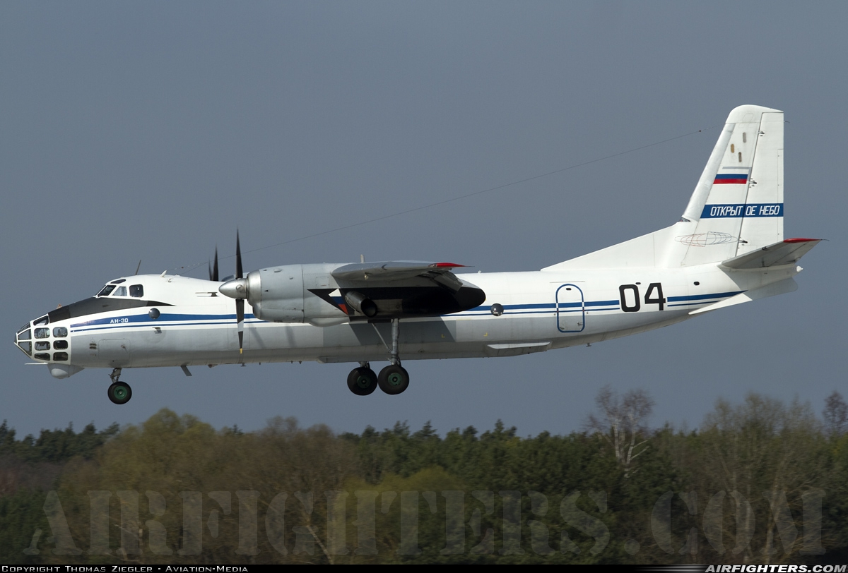 Russia - Air Force Antonov An-30B 04 BLACK at Ingolstadt - Manching (ETSI), Germany