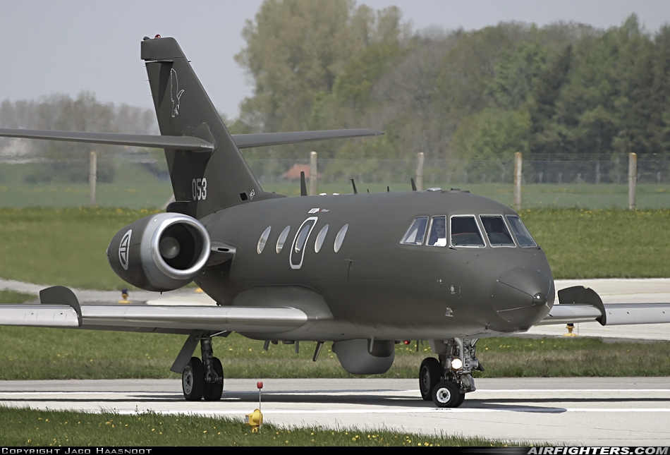 Norway Dassault Falcon (Mystere) 20ECM 053 at Landsberg-Penzing (ETSA), Germany