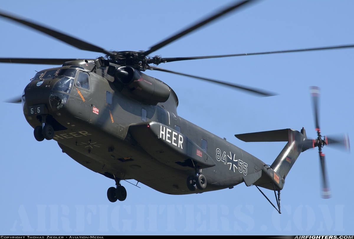 Germany - Army Sikorsky CH-53G (S-65) 84+55 at Ingolstadt - Manching (ETSI), Germany