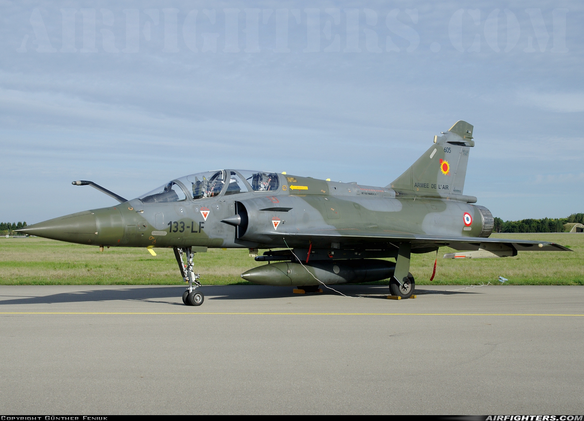 France - Air Force Dassault Mirage 2000D 605 at Lechfeld (ETSL), Germany