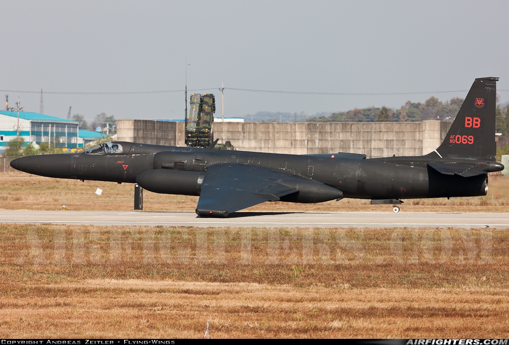 USA - Air Force Lockheed U-2S 80-1069 at Osan (K-55) (OSN / RKSO), South Korea