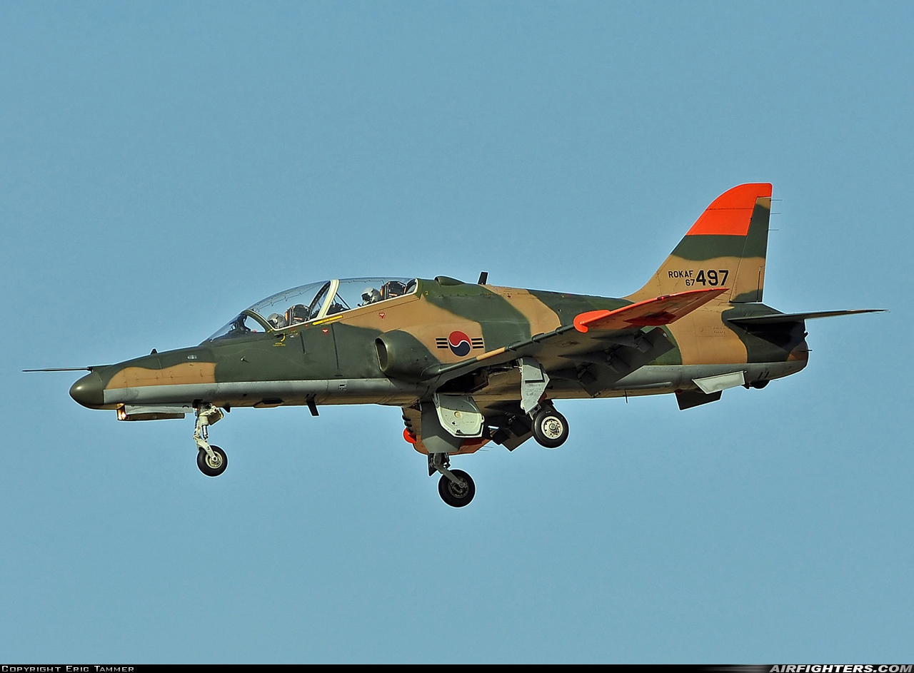 South Korea - Air Force British Aerospace Hawk Mk.67 67-497 at Yecheon (YEC / RKTY), South Korea
