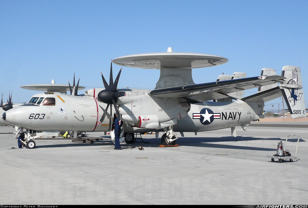 USA - Navy Grumman E-2C Hawkeye 165815 at Fallon - Fallon NAS (NFL / KNFL), USA