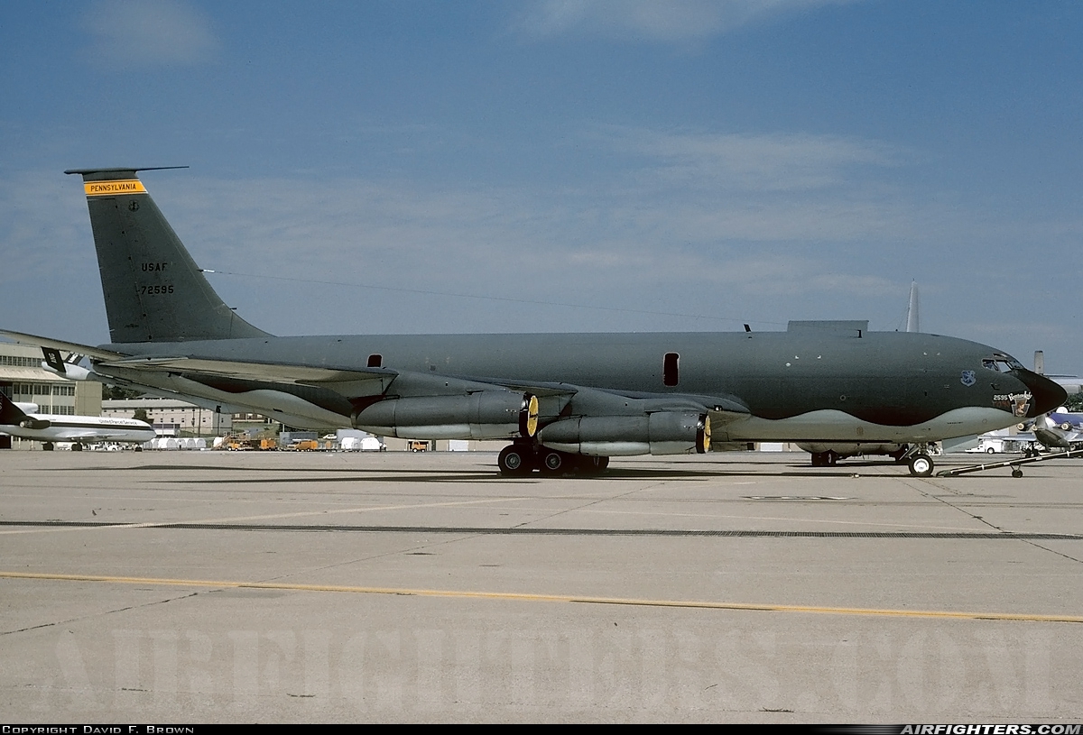 USA - Air Force Boeing KC-135E Stratotanker (717-100) 57-2595 at Harrisburg - Int / Middletown (MDT / KMDT), USA