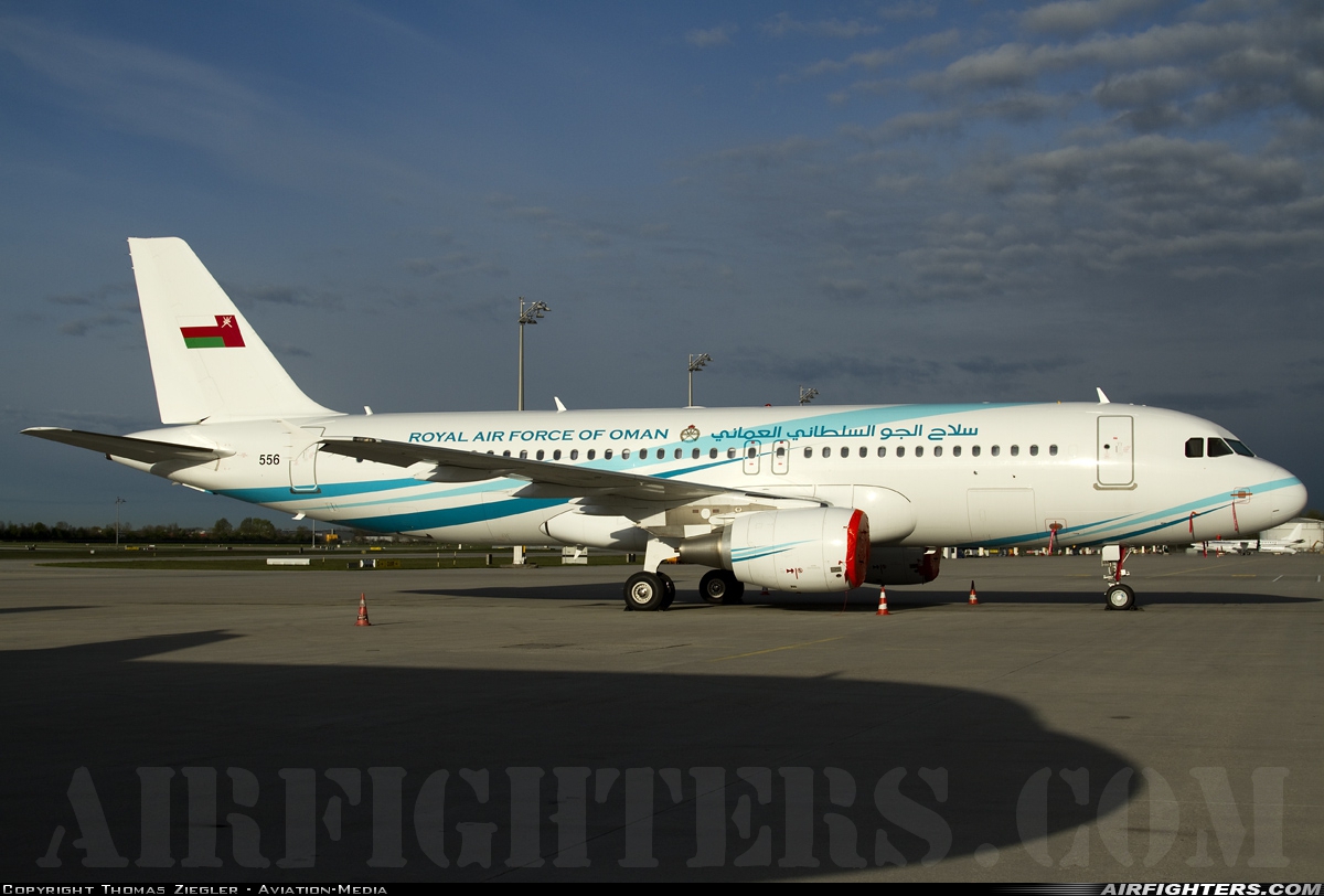 Oman - Air Force Airbus A320-214XCJ 556 at Munich (- Franz Josef Strauss) (MUC / EDDM), Germany