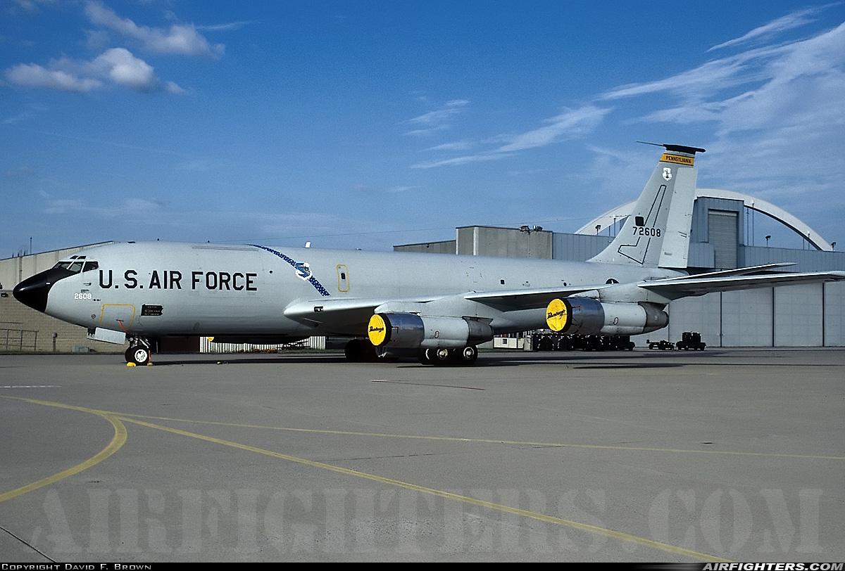 USA - Air Force Boeing KC-135E Stratotanker (717-100) 57-2608 at Harrisburg - Int / Middletown (MDT / KMDT), USA