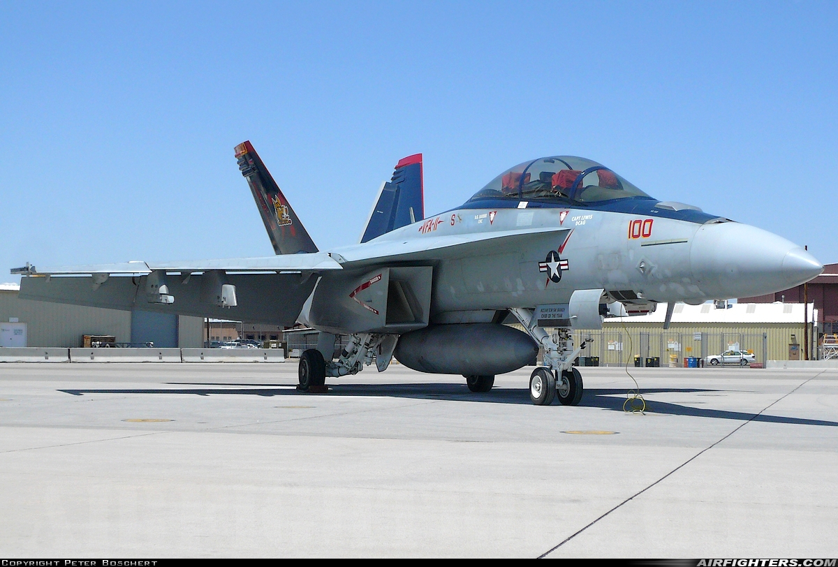 USA - Navy Boeing F/A-18F Super Hornet 166632 at Fallon - Fallon NAS (NFL / KNFL), USA