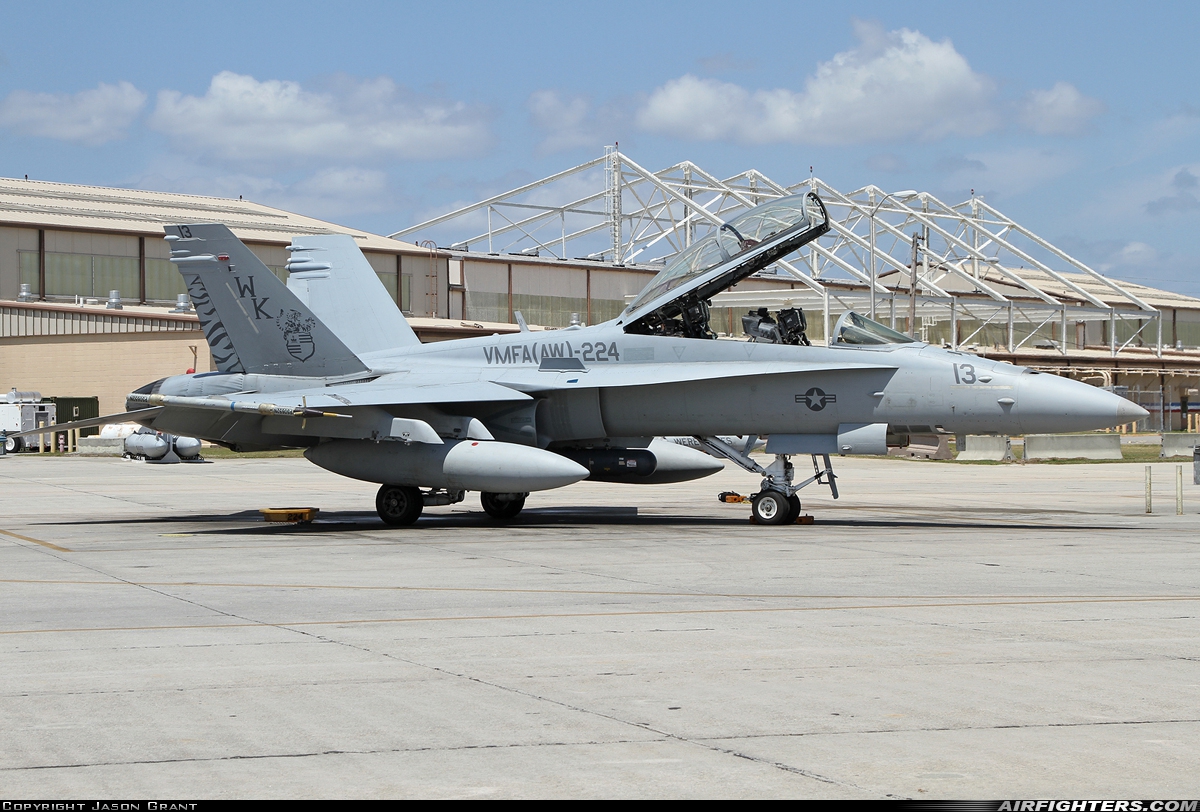 USA - Marines McDonnell Douglas F/A-18D Hornet 164878 at Beaufort - Merritt Field (KNBC), USA