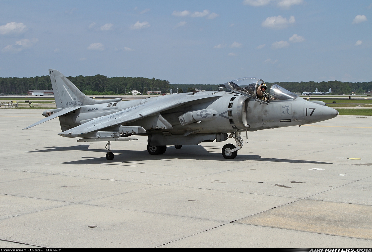 USA - Navy McDonnell Douglas AV-8B Harrier II 163876 at Havelock - Cherry Point MCAS (NKT / KNKT), USA