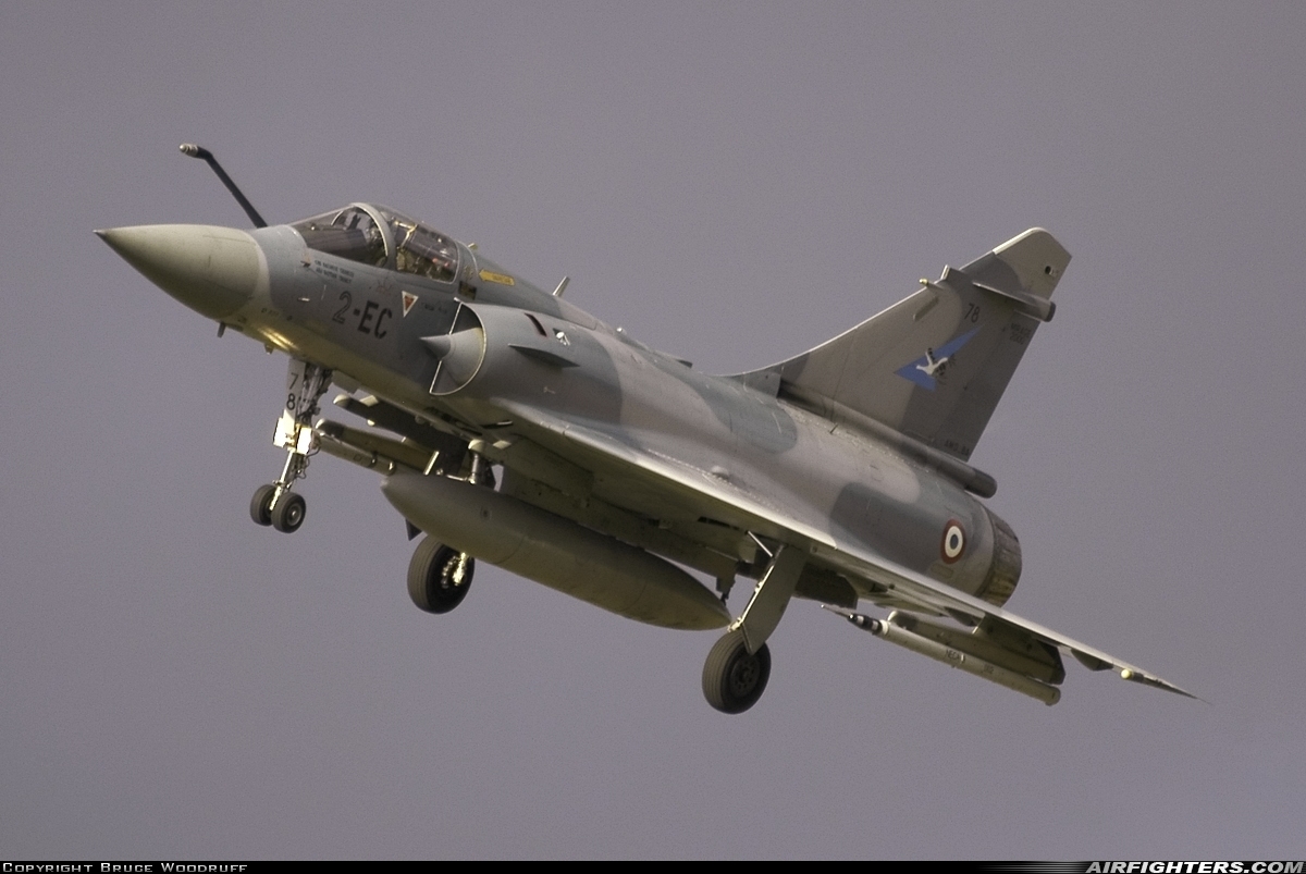 France - Air Force Dassault Mirage 2000C 78 at Waddington (WTN / EGXW), UK