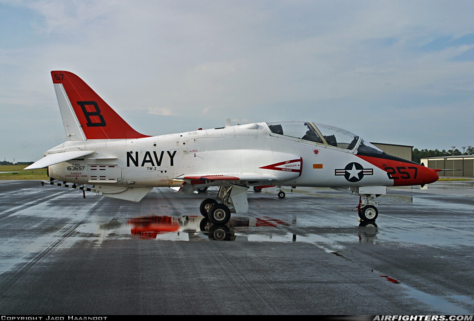 USA - Navy McDonnell Douglas T-45A Goshawk 163657 at Pensacola - Regional (PNS / KPNS), USA
