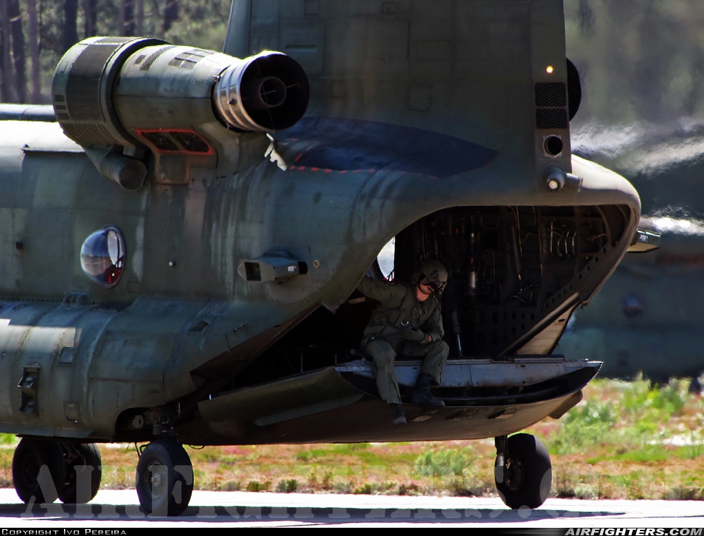 Netherlands - Air Force Boeing Vertol CH-47D Chinook D-102 at Ovar (AM1) (LPOV), Portugal