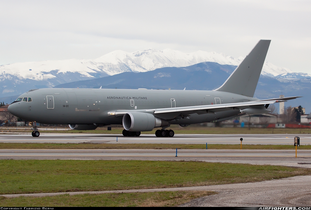 Italy - Air Force Boeing KC-767A (767-2EY/ER) MM62226 at Verona - Villafranca (Valerio Catullo) (VRN / LIPX), Italy
