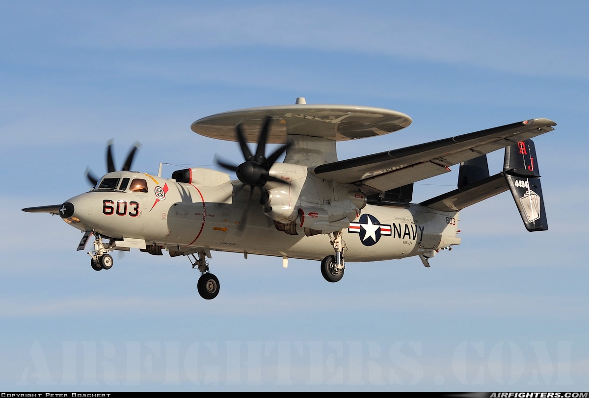 USA - Navy Grumman E-2C+ Hawkeye 164494 at Fallon - Fallon NAS (NFL / KNFL), USA