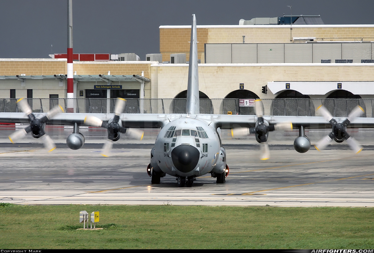 Belgium - Air Force Lockheed C-130H Hercules (L-382) CH-04 at Luqa - Malta International (MLA / LMML), Malta