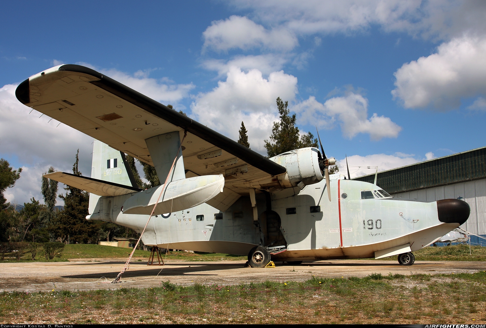 Greece - Air Force Grumman HU-16B Albatross 517190 at Dekelia - Tatoi (LGTT), Greece