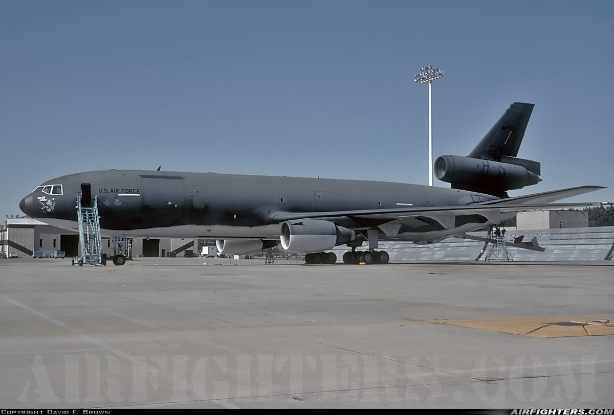 USA - Air Force McDonnell Douglas KC-10A Extender (DC-10-30CF) 85-0030 at Goldsboro - Seymour Johnson AFB (GSB / KGSB), USA