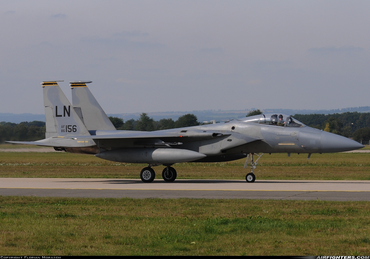 USA - Air Force McDonnell Douglas F-15C Eagle 86-0156 at Ostrava - Mosnov (OSR / LKMT), Czech Republic