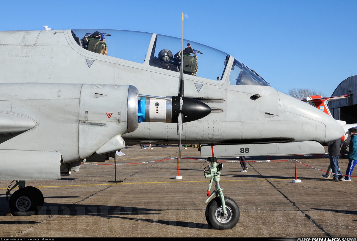 Argentina - Air Force FMA IA-58D Pucara A-588 at Paraná - General Urquiza (PAR/SAAP), Argentina