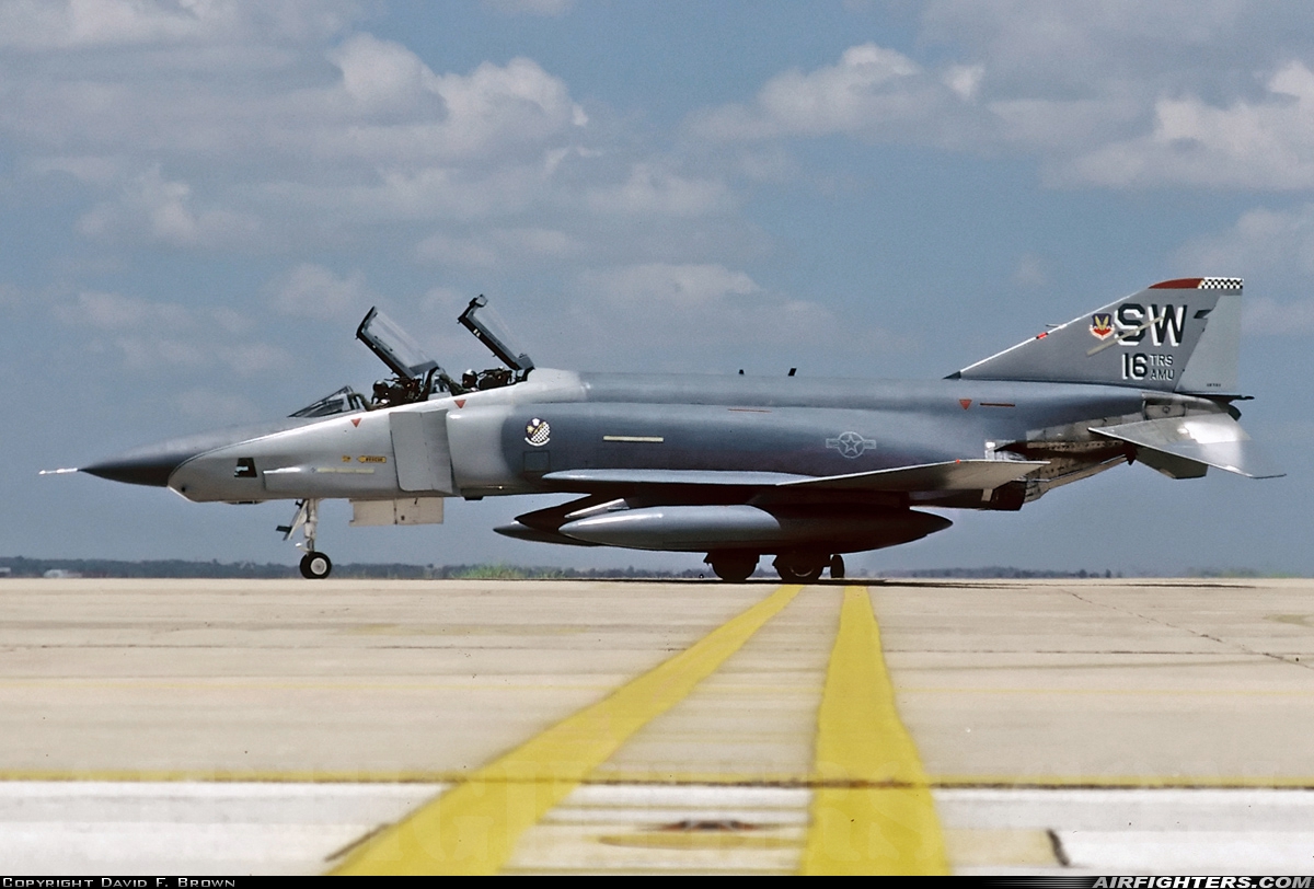 USA - Air Force McDonnell Douglas RF-4C Phantom II 68-0584 at Austin - Bergstrom Int. (AFB) (AUS / KBSM), USA